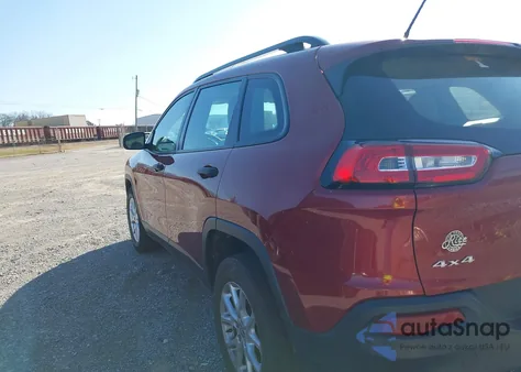 2016 Jeep Cherokee Sport from USA, damaged, VIN 1C4PJMAB1GW140598